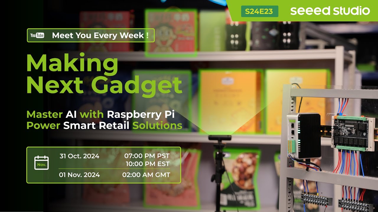 Making Next Gadget: Master AI with Raspberry Pi, Power Smart Retail Solutions