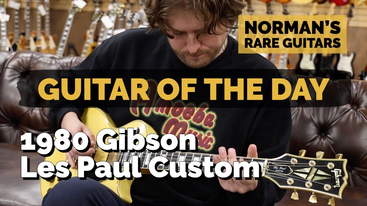 Guitar of the Day: 1980 Gibson Les Paul Custom | Norman's Rare Guitars