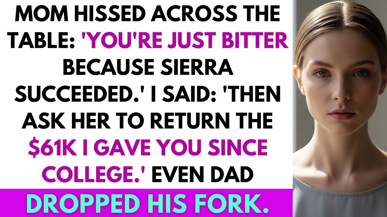 Mom Called Me a Failure at Dinner — Until I Revealed I’d Paid $61K to Keep Their House Afloat