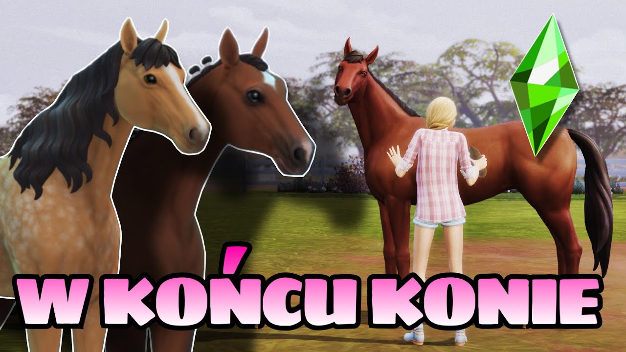 ⚠️🚨KONIE W THE SIMS 4! PRZEGLĄD DODATKU! DODALI WSZYSTKO CO POTRZEBNE?