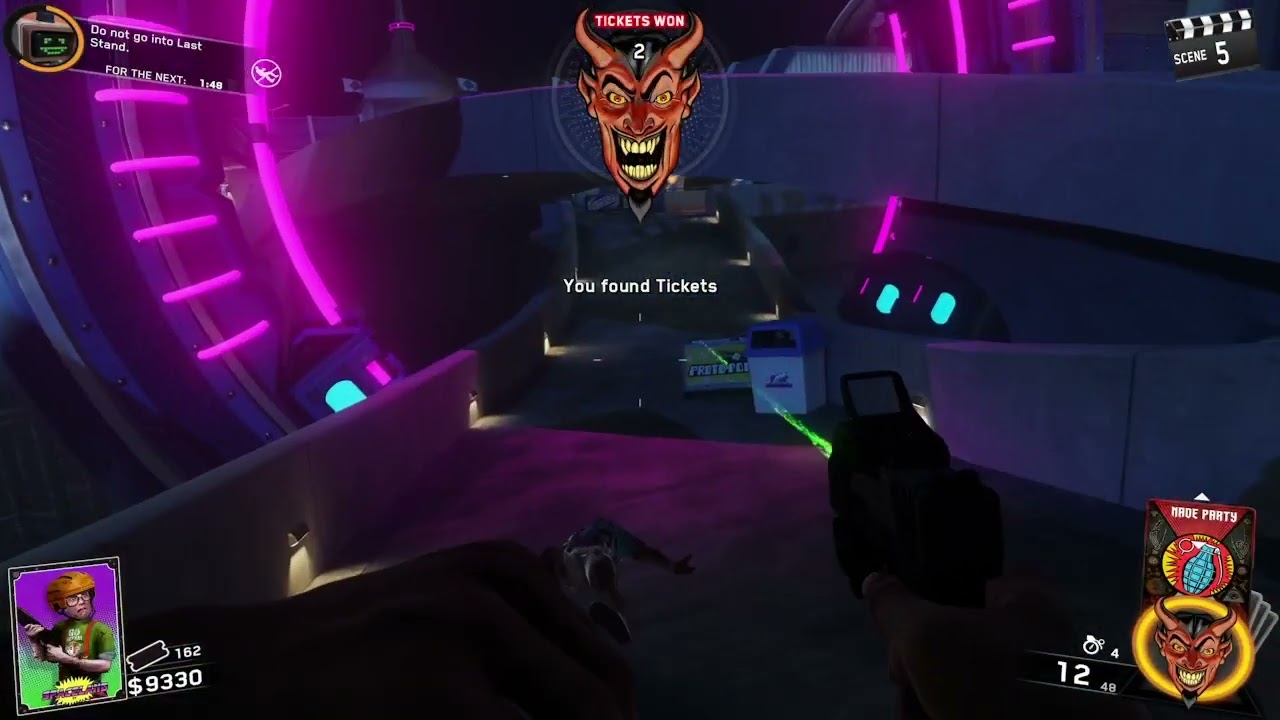 Zombies in Spaceland- Easter Egg
