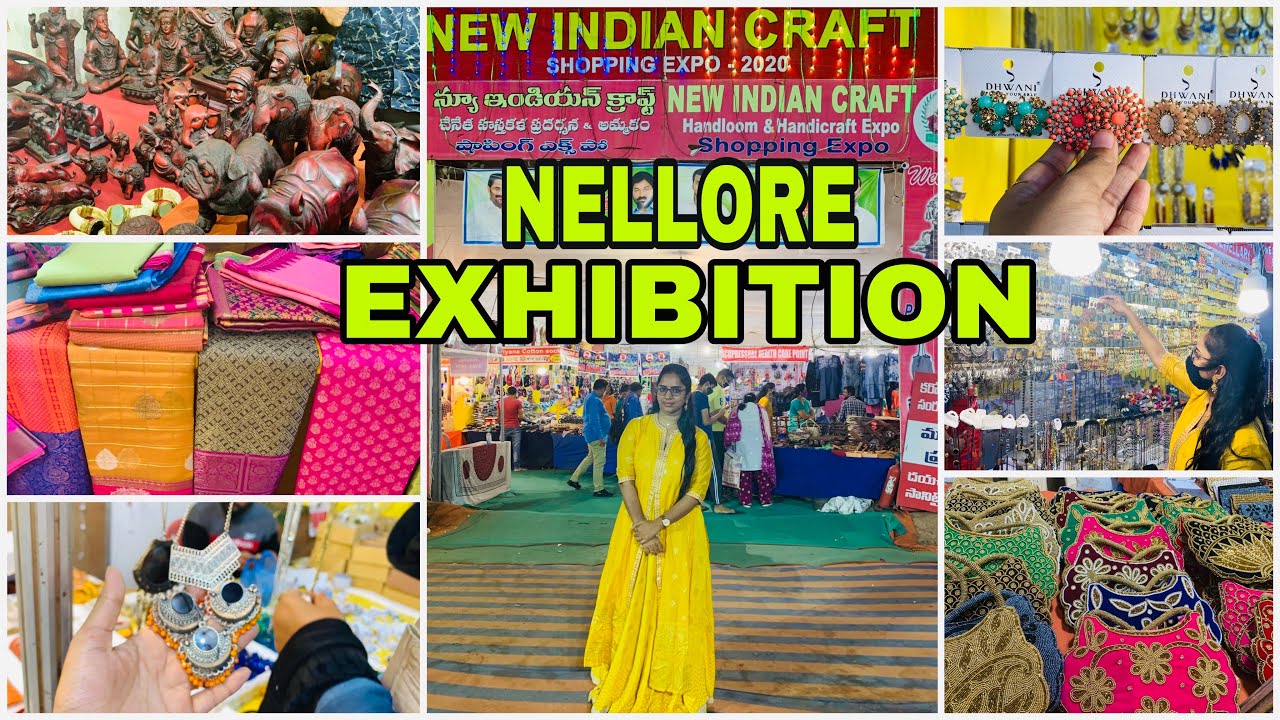 Craft Bazar NELLORE/ Indian craft shopping expo Nellore /Shopping vlog /Nellore vlogs