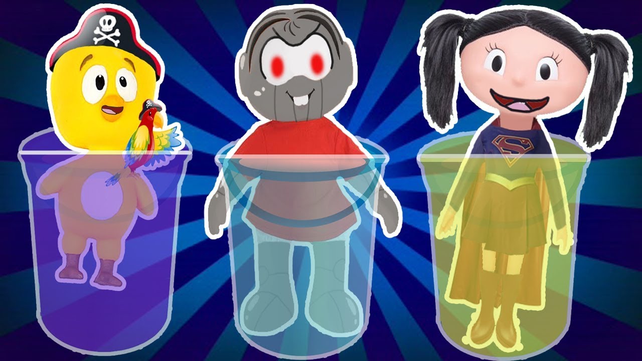 Mônica e amigos brincam na piscina mágica colorida