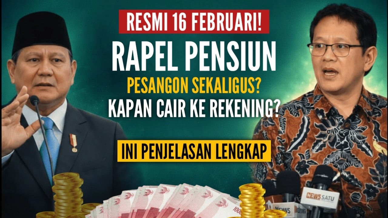 RESMI 16 FEBRUARI? PP Pesangon & Rapel Pensiun 2025 Dibahas! Ini Jadwal Cair Sebenarnya
