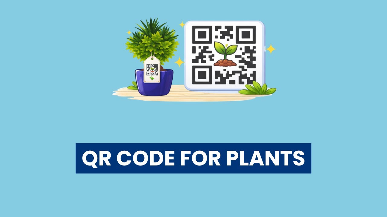 Как создать QR-код для ваших растений