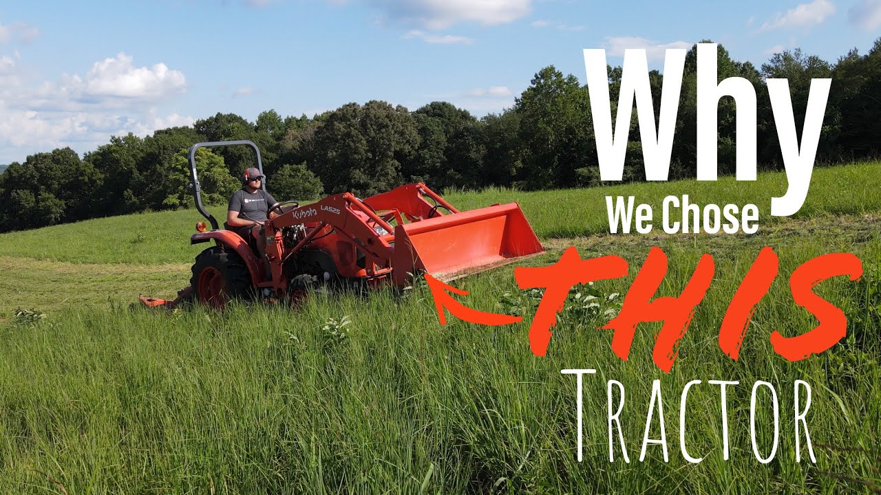 Why Did I Choose The KUBOTA L3901 As My First Tractor For Our Homestead?