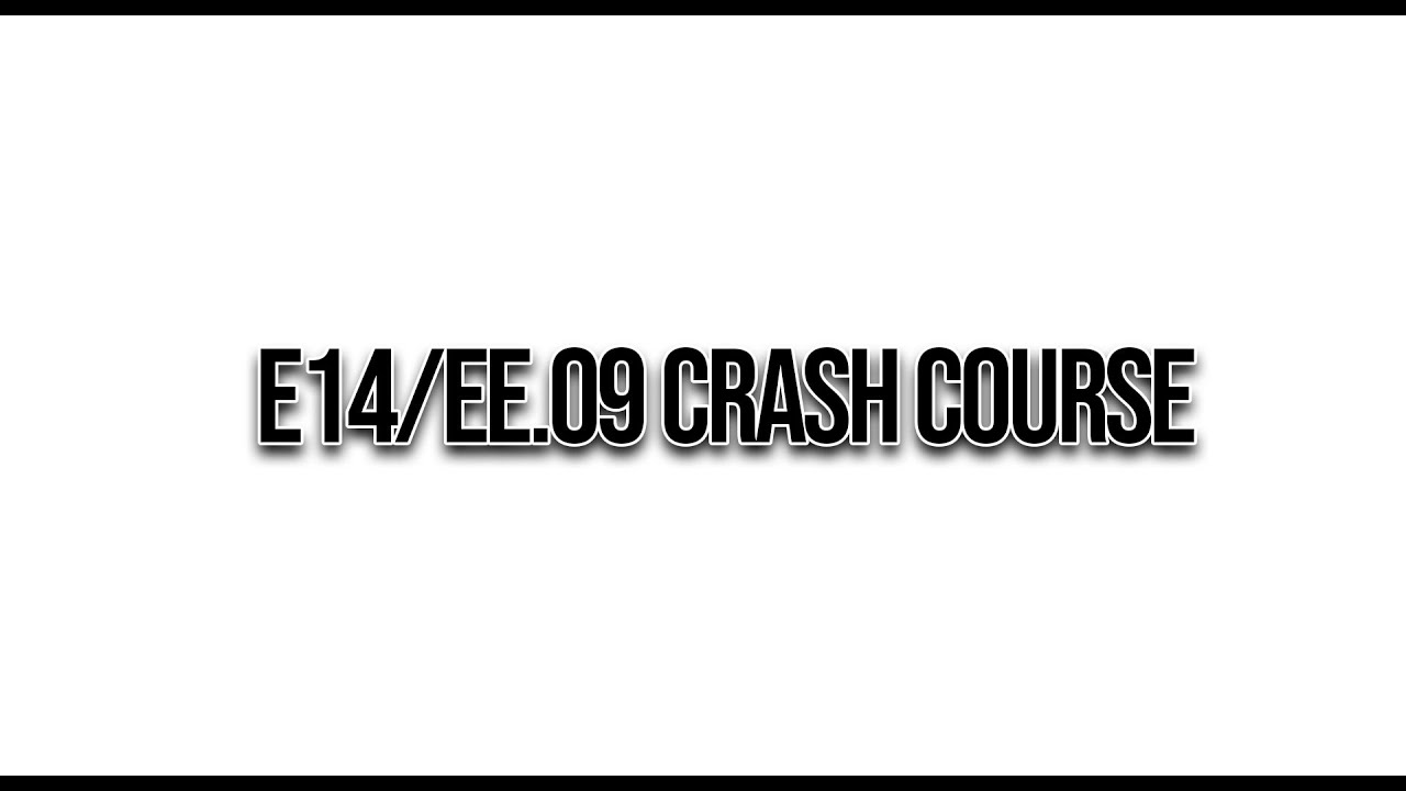 EE.09-E14 CRASH COURSE/ JAK ZDAĆ EGZAMIN ZAWODOWY EE.09 - E14 CAŁY KURS