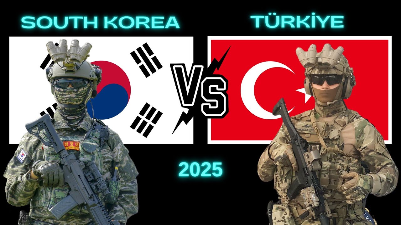 T&uuml;rkiye vs Kore askeri g&uuml;&ccedil; karşılaştırması 2025 | T&uuml;rkiye vs South Korea military power comparison