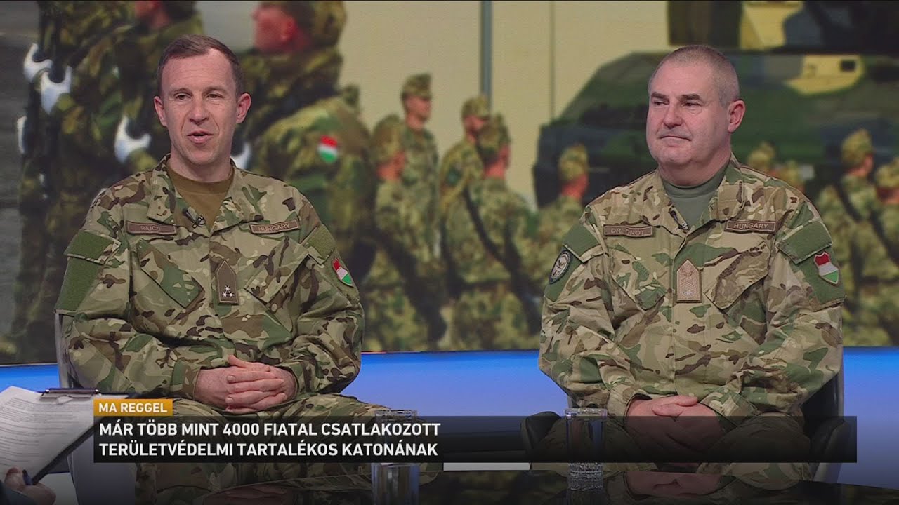 Már több mint 4000 fiatal csatlakozott területvédelmi tartalékos katonának