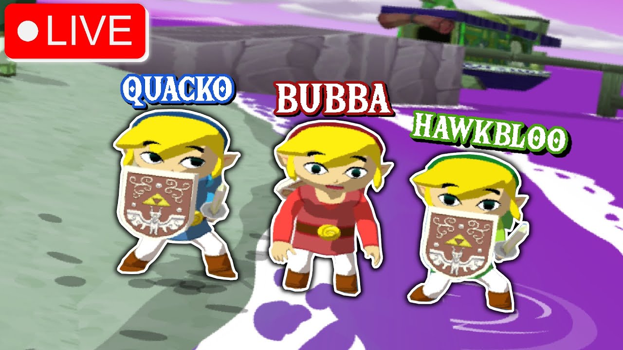 Zelda Wind Waker MULTIPLAYER Is Wild..