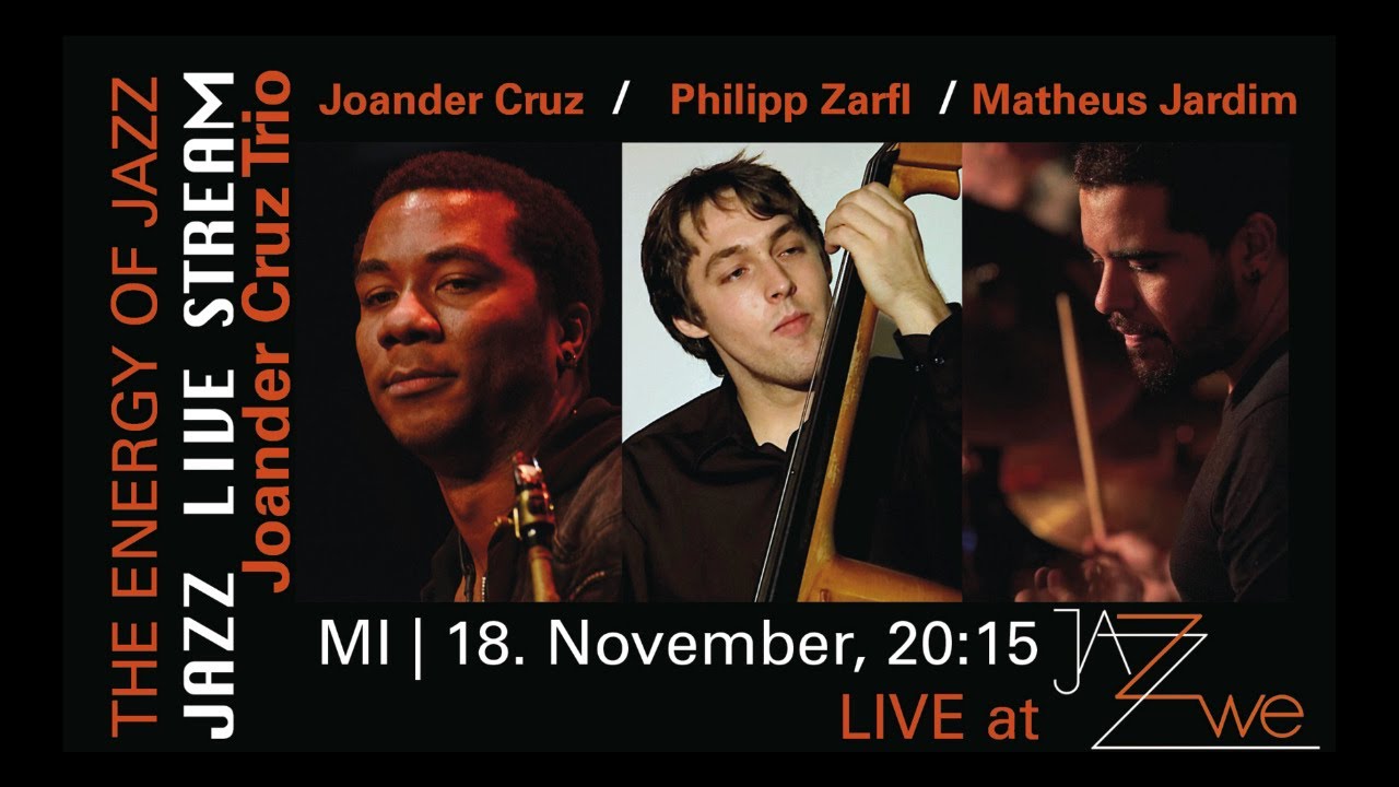Joander Cruz Trio - LIVE at ZWE, Vienna - JAZZ LIVE STREAMING