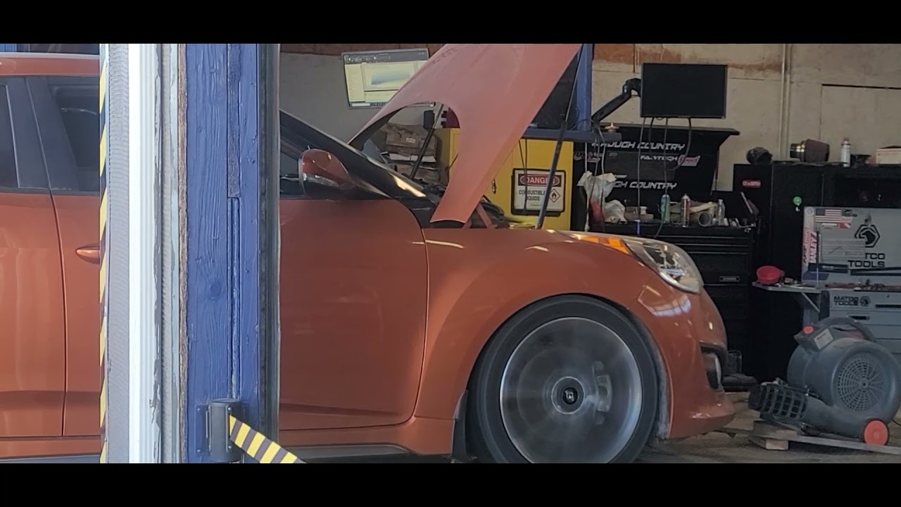 2016 Hyundai Veloster DCT Dyno Day JB4 what power do I make?
