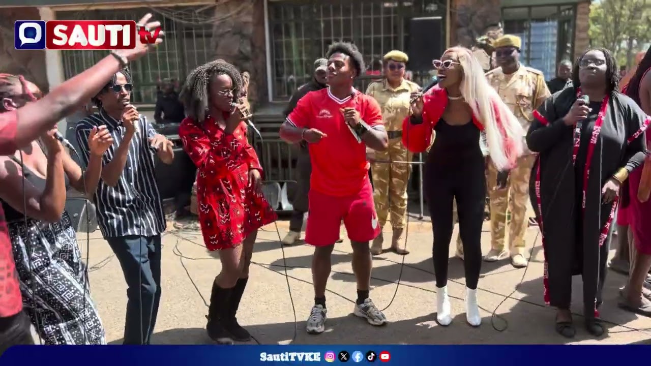 ISHOWSPEED IN KENYA: Wanavokali sing with ISHOWSPEED at Nairobi national park