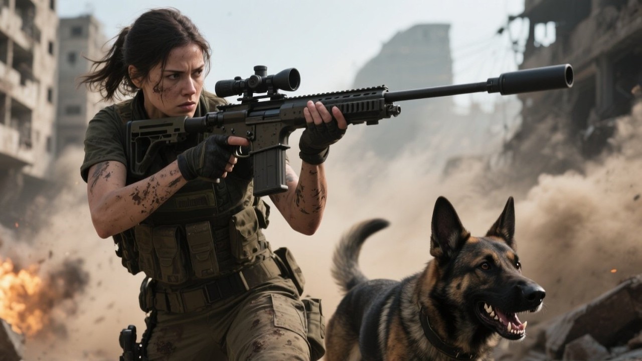 They Mocked the Female Sniper—Until She and Her K9 Fought Side by Side and Erased the Enemy Fast Now
