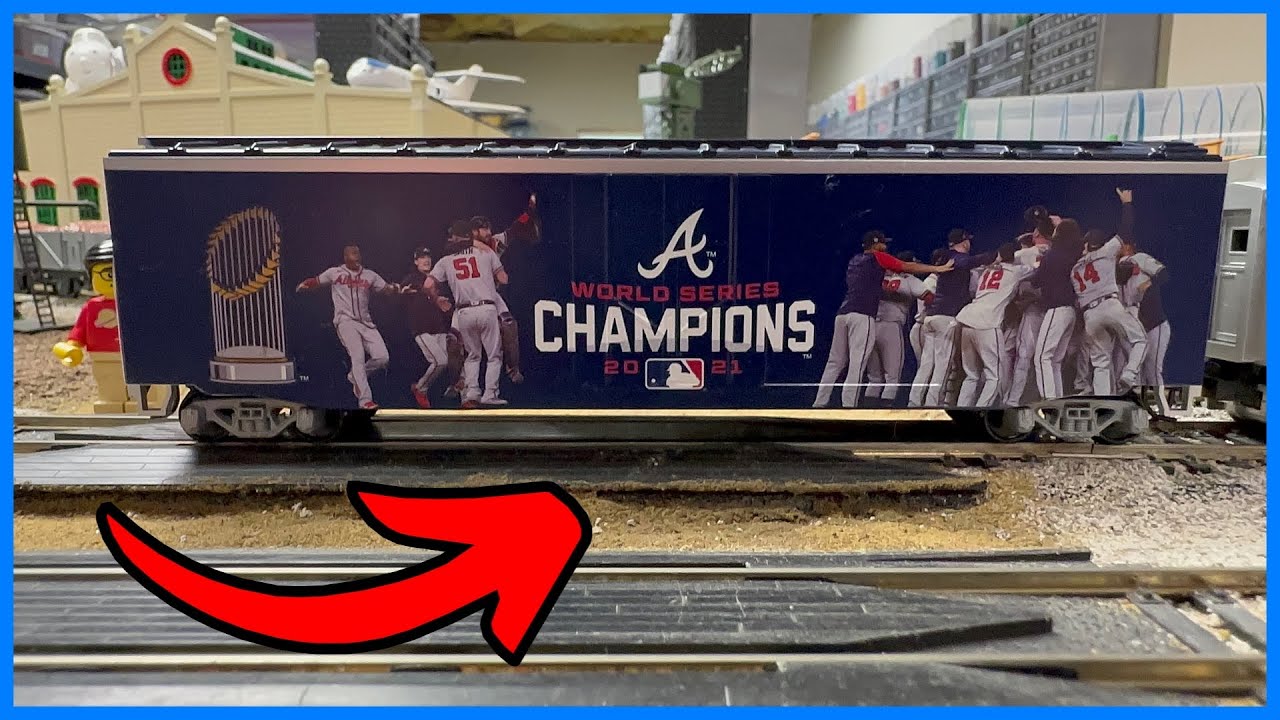 Don’t Buy These Trains - Hawthorne Village Bradford Exchange Atlanta Braves 2021 World Series
