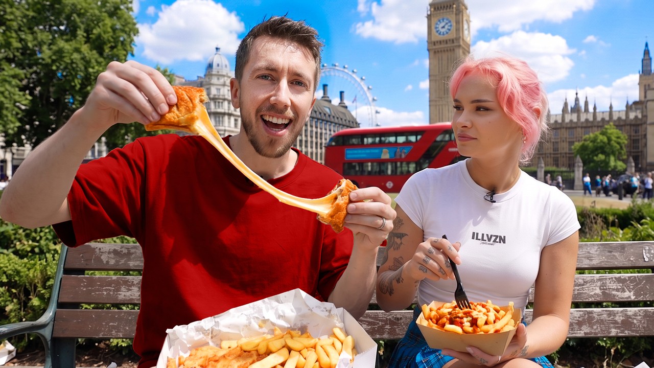 WE TRIED LONDON&rsquo;S MOST VIRAL FOOD!