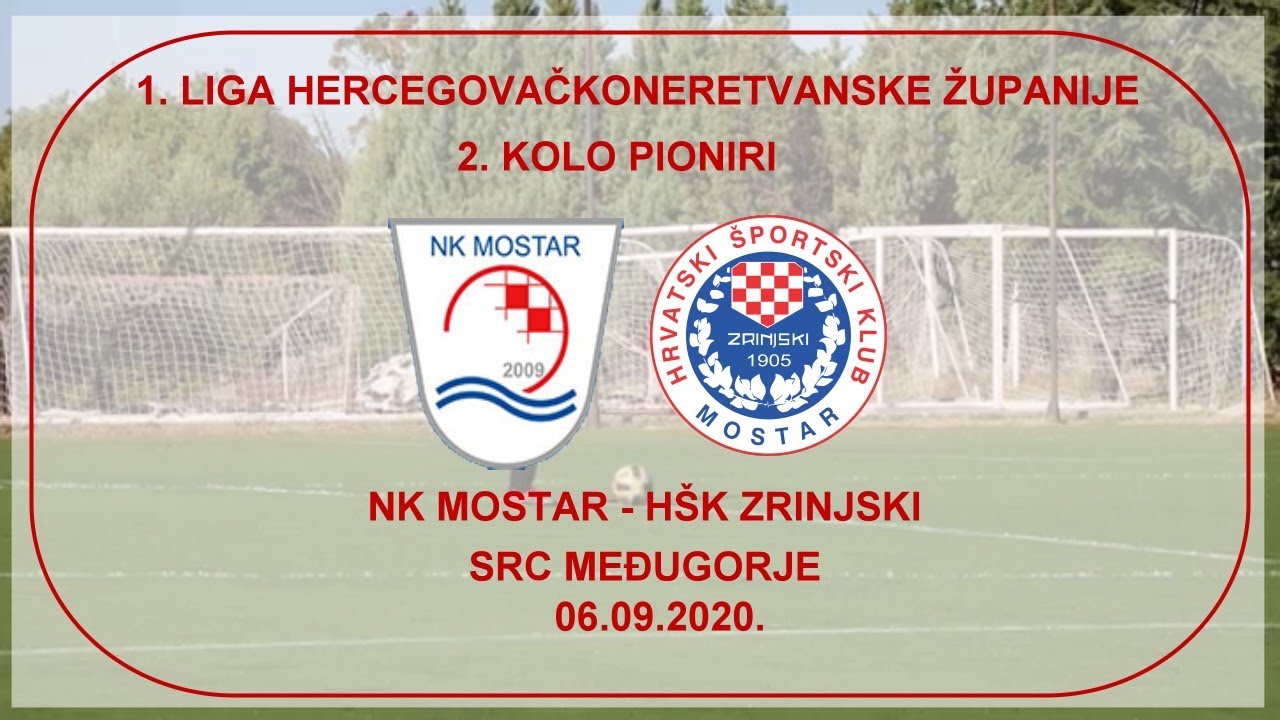 NK Mostar - HŠK Zrinjski 0:1 pioniri