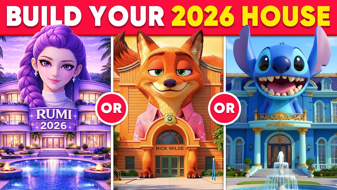 Would You Rather - Build Your Wonderful Fantasy House 2026 🏡✨🔥🌈 Daily Quiz