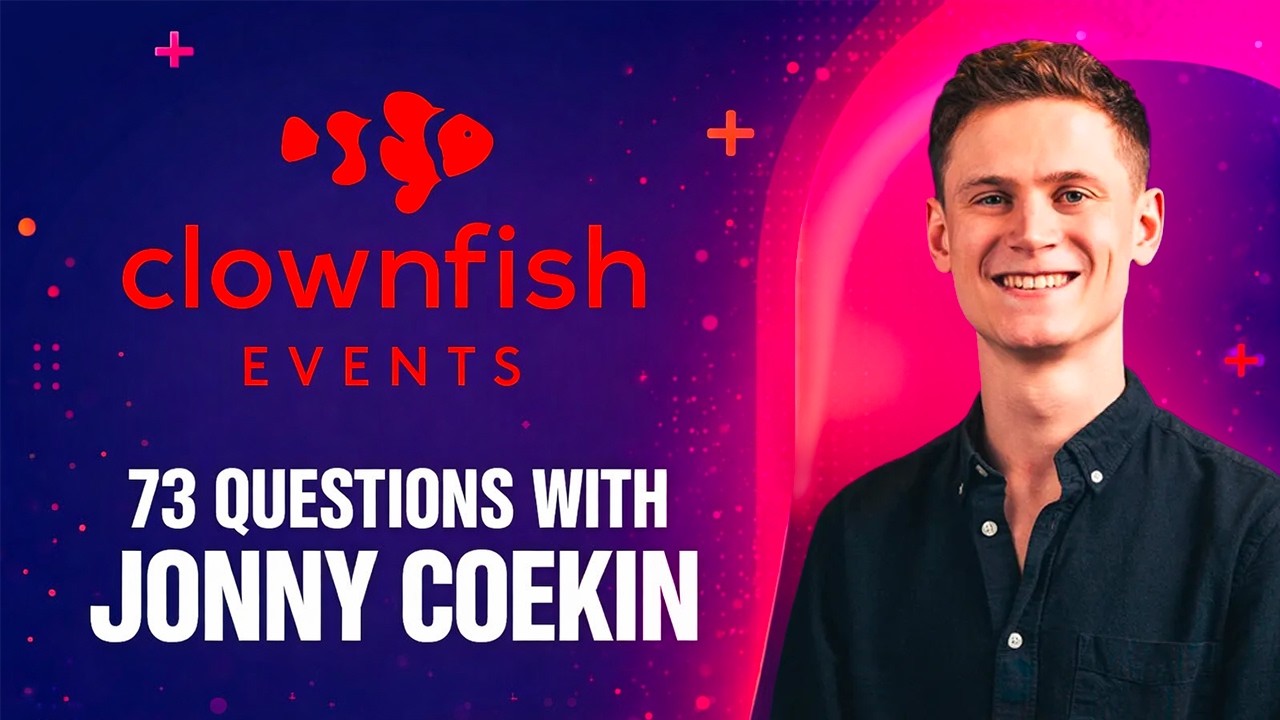 73 Questions with Clownfish Events’ New MD Jonny Coekin