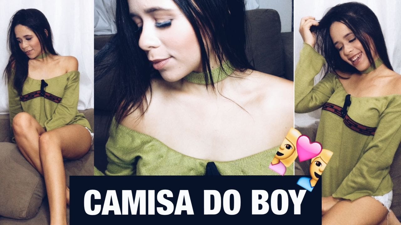DIY: BLUSA OMBRO A OMBRO COM GARGANTILHA