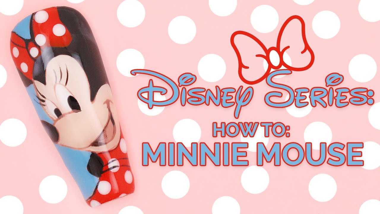 Learn How to Paint Minnie Mouse | Disney Series - Sneak Peek of New Gel Polish!