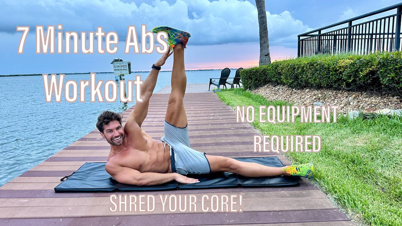 7-Minute Abs Workout with Jimmy Drew | Quick and Effective | No Equipment Needed
