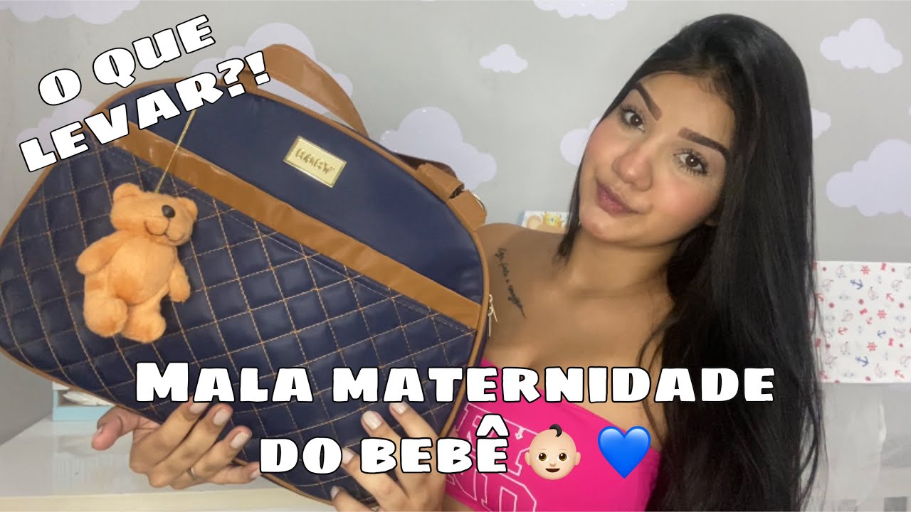 MALA MATERNIDADE DO BEBÊ 👶🏻💙 | O QUE EU VOU LEVAR