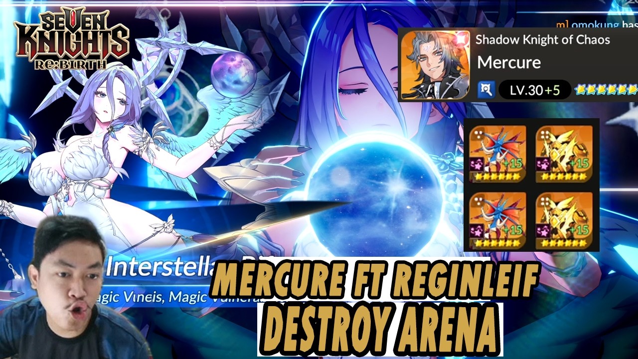 🔥🔥MERCURE META FT REGINLEIF DESTROY ARENA [SHOWASE MAGI] - SEVEN KNIGHTS RE:BIRTH