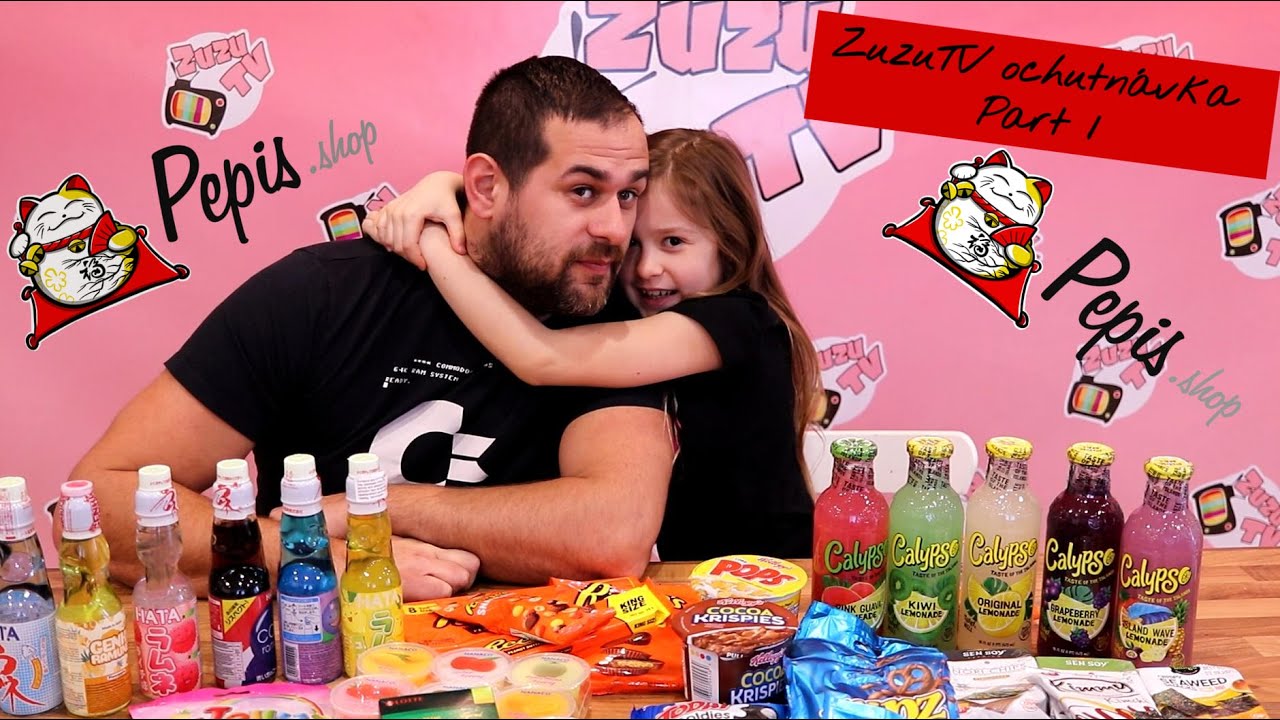 Ochutn&aacute;vac&iacute; CHALLENGE ZuzuTV - Pepis.shop Part 1