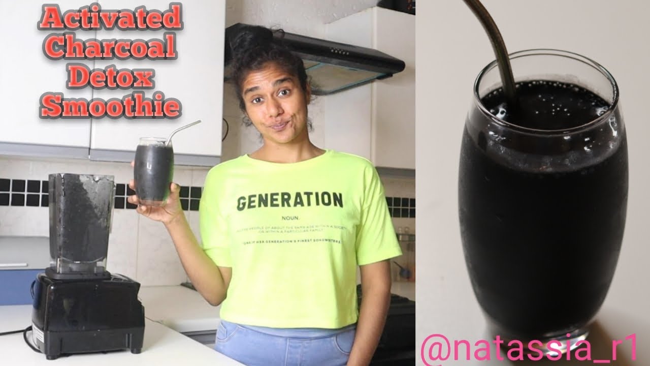 Detox Smoothie | Activated Charcoal | Superfoods | natassiar1