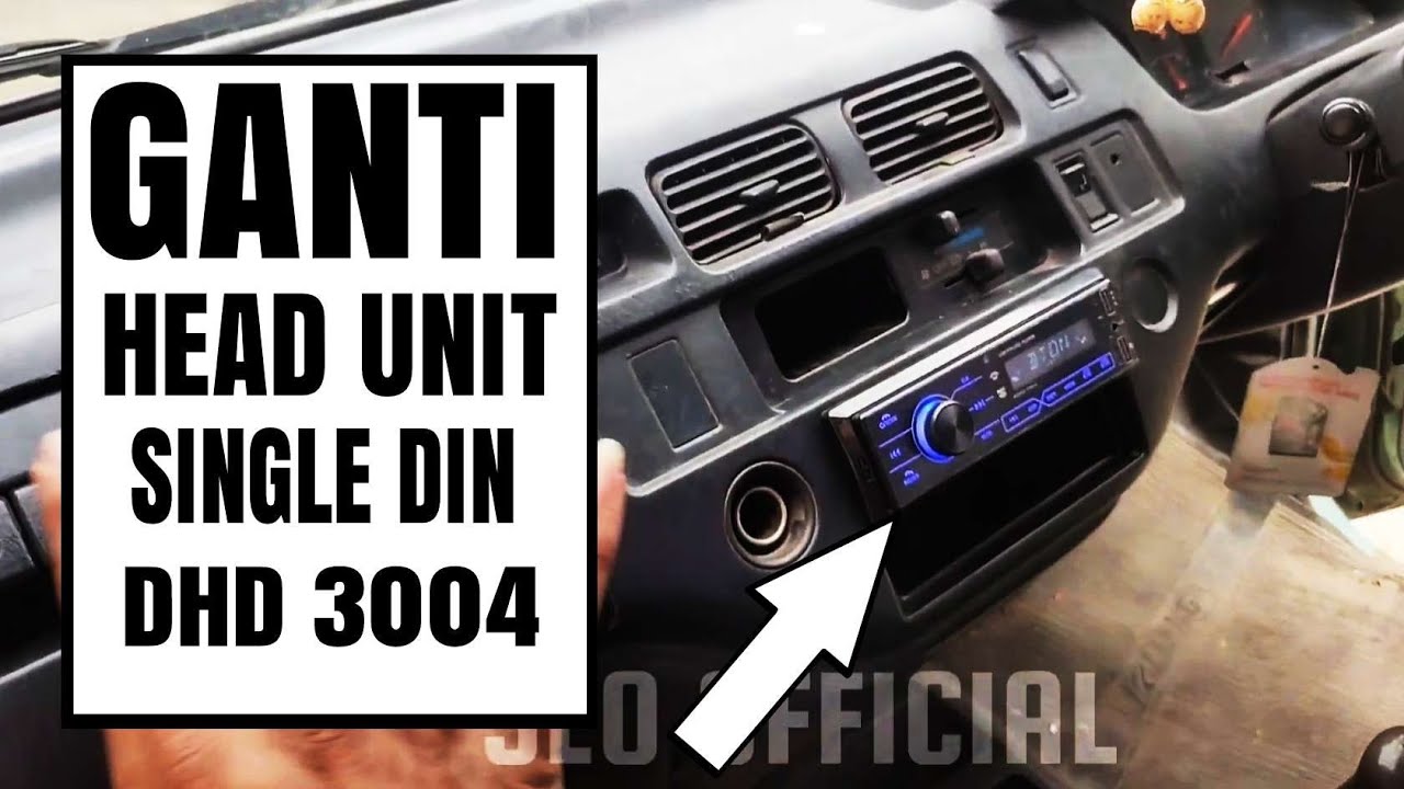 TURTORIAL 🔴 GANTI HEAD UNIT KIJANG KAPSUL CARA BUKA DASBOARD KIJANG KAPSUL‼️
