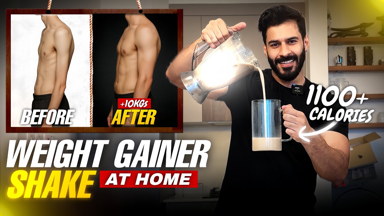How I Went from 50KG to 70KG &ndash; My 1100 Calorie Shake Routine💪