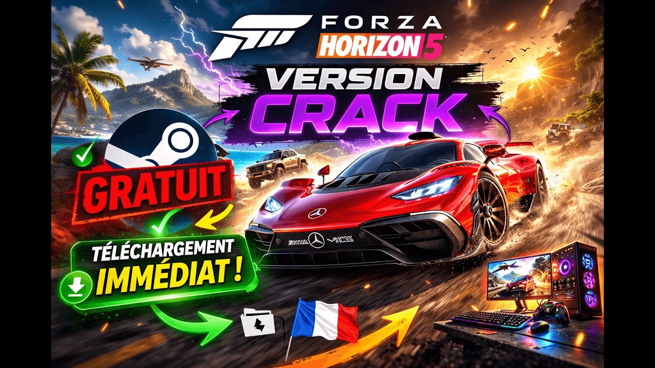 Comment Crack FORZA HORIZON 5 gratuitement