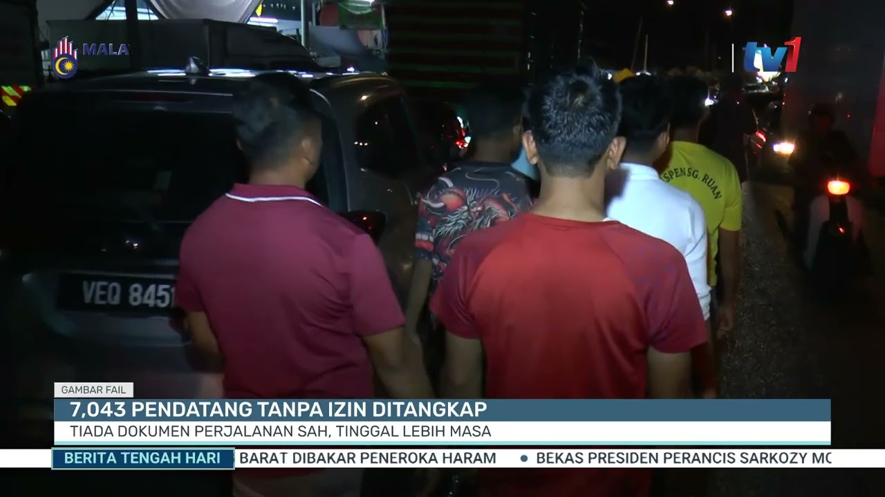 24 FEB 2026 - BTH - 7,043 PENDATANG TANPA IZIN DITANGKAP, TIADA DOKUMEN PERJALANAN SAH