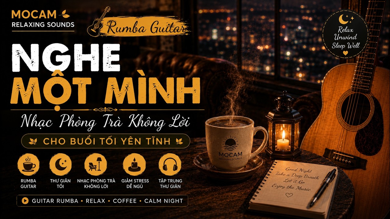 Nghe Một Mình | Rumba Guitar Nhạc Phòng Trà Không Lời Cho Buổi Tối Yên Tĩnh