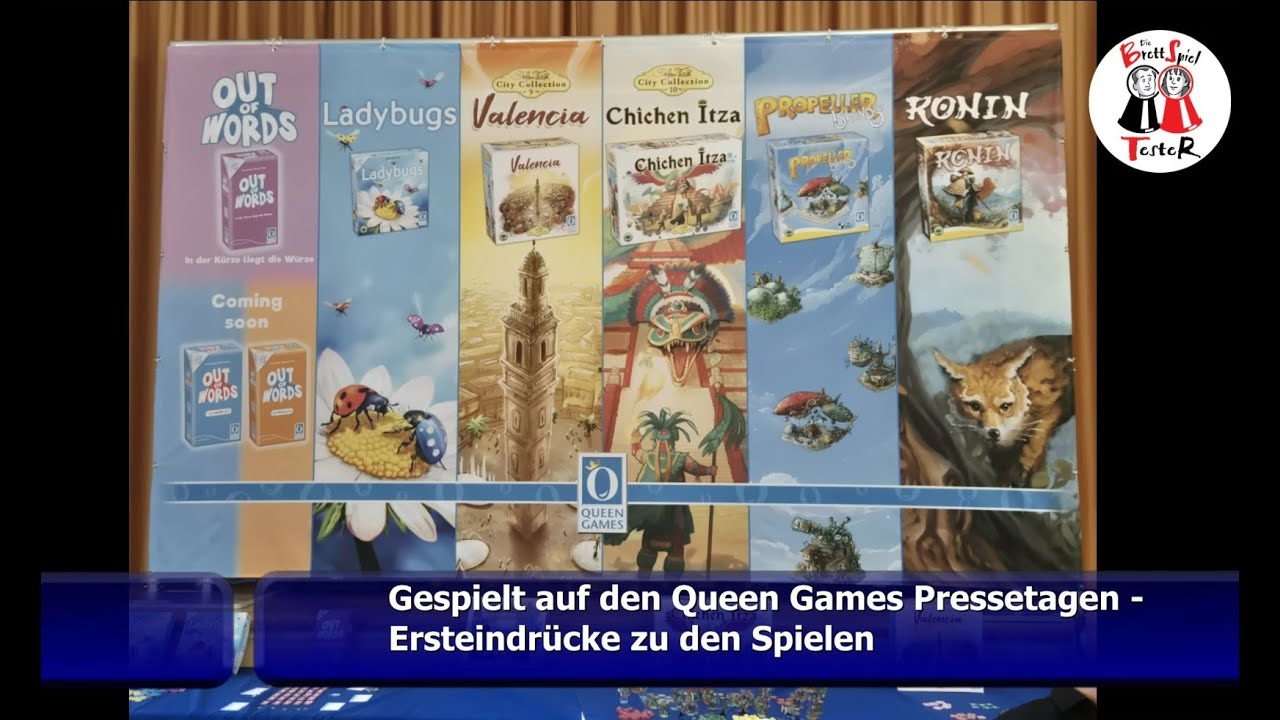 Gespielt auf dem Queen Games Presse-Event 2025 - Unsere Ersteindrücke - Die Brettspieltester