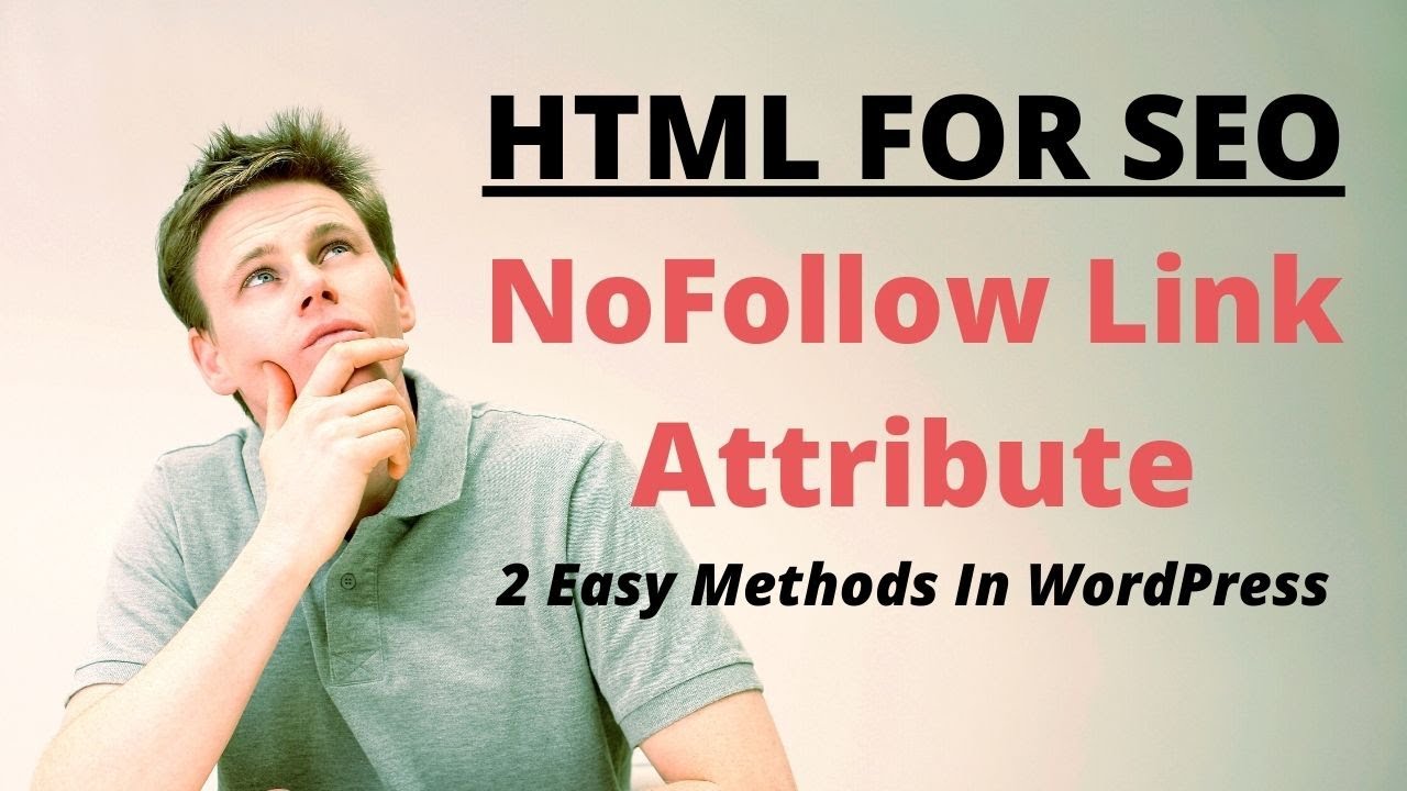 How To Add NoFollow Tag To A Link - HTML for SEO