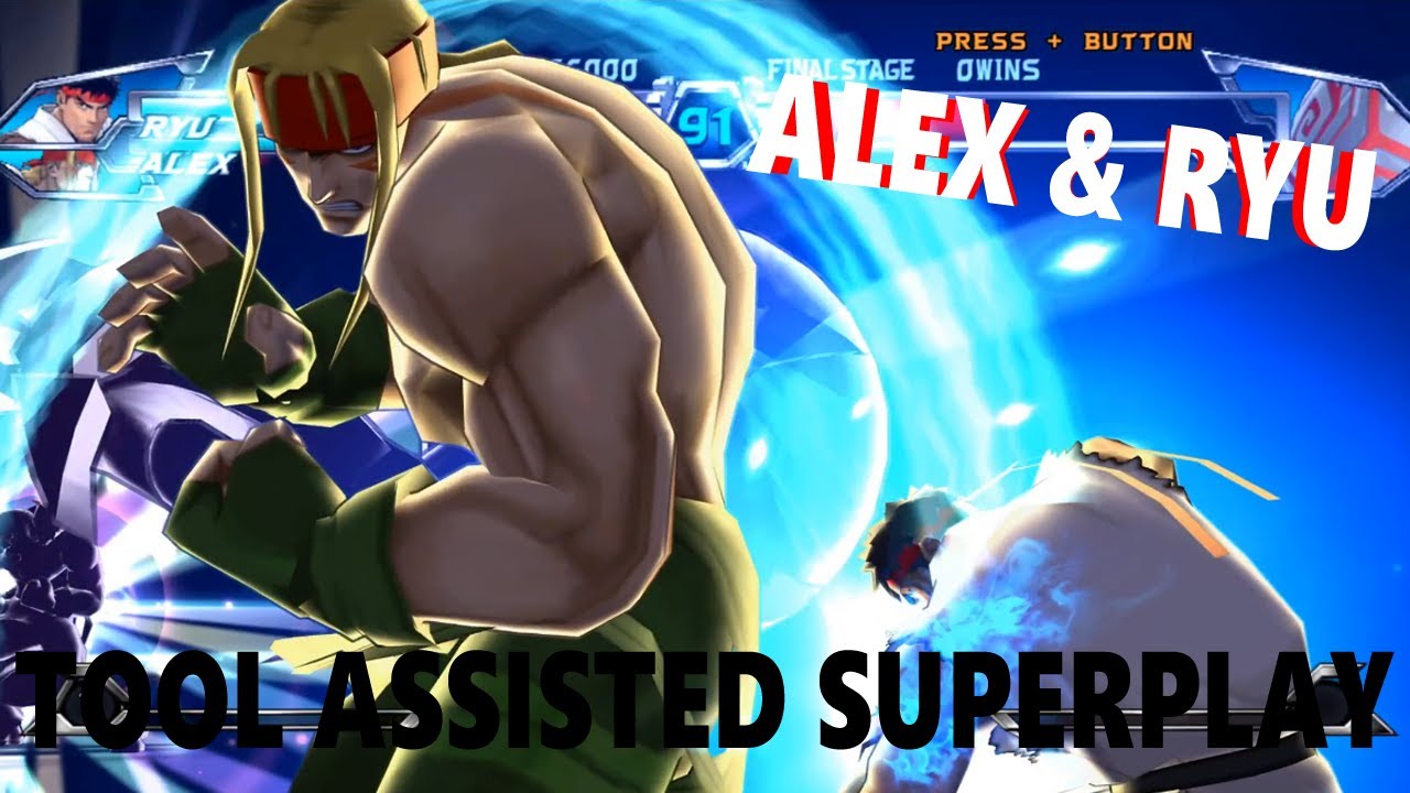 [TAS] - Tatsunoko vs. Capcom: Ultimate All Stars - Alex and Ryu