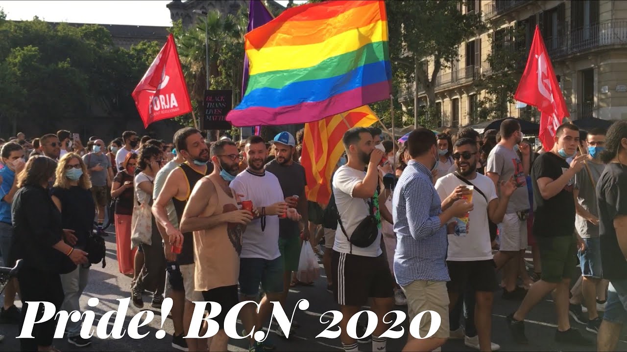 Pride Barcelona 2020! Hundreds Joined the LGBTI Freedom March: Orgullo Gay Spain