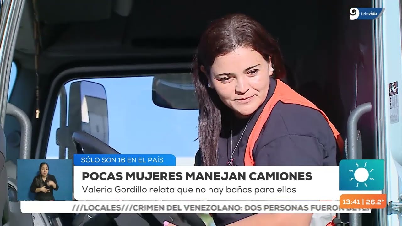 En ARGENTINA hay tan solo 16 camioneras | ¿Por qué tan pocas mujeres son choferes?
