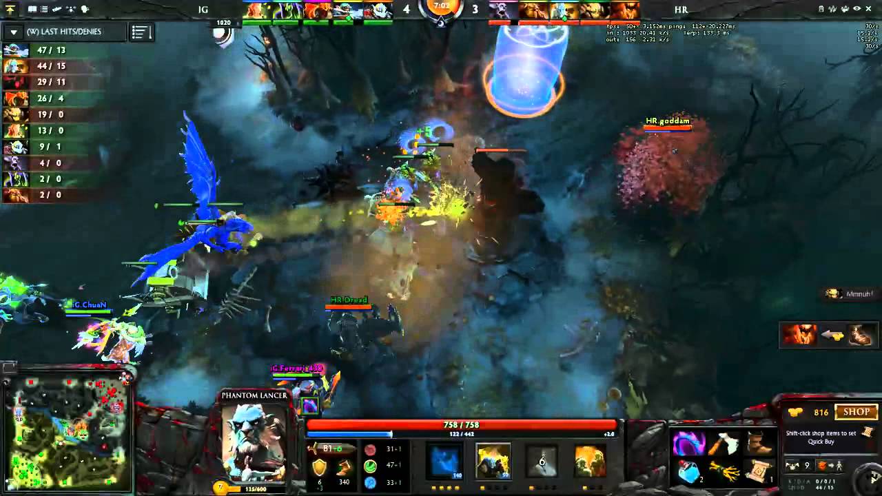 IG vs HR - Red bull Battle Grounds - Playoffs Day 1 [DOTA2] ThaiCaster