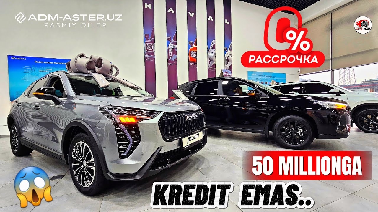 10 MART ENDI INOMARKA OLING 50 MILLION TOʼLOV BILAN HAVAL AVTOMOBILLARI SOTUVDA..AVTO OLAM