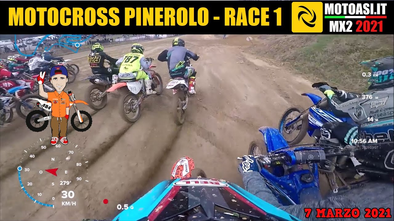 Motocross Pinerolo MX Motoasi MX2 - Gara 1 - 7 marzo 2021