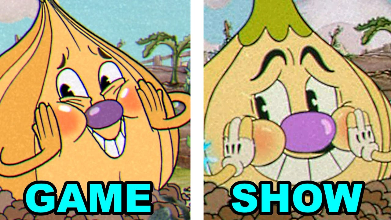 The Root Pack: The Cuphead Show VS Cuphead Video Game (Comparison)