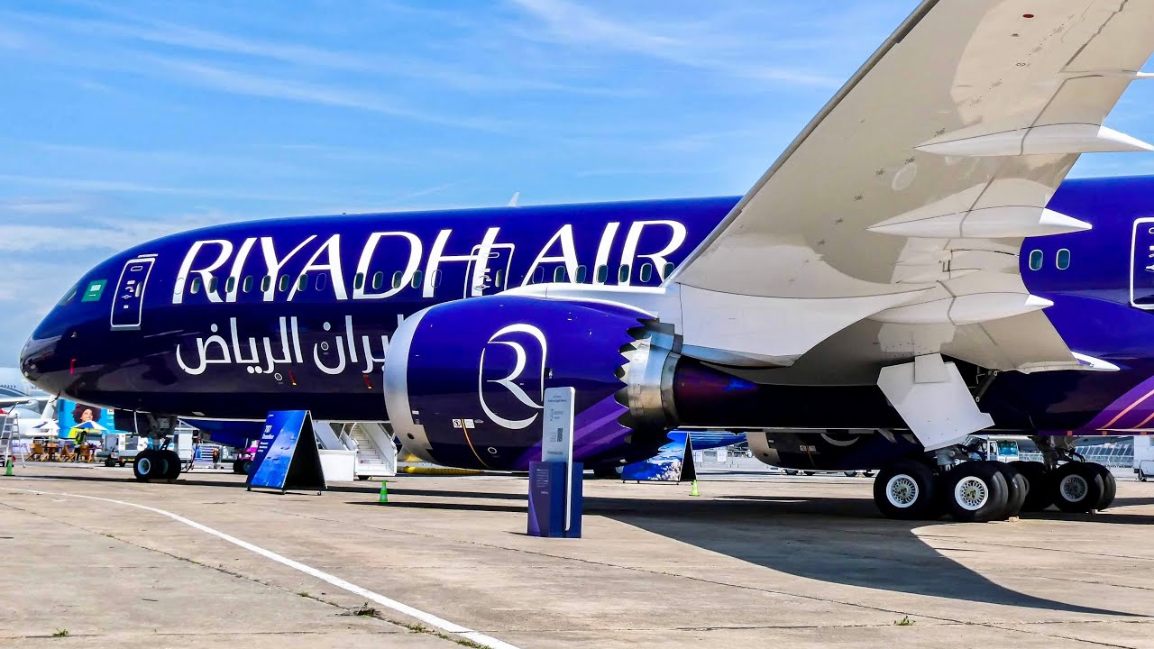 Riyadh Air Chalet & Aircraft Visit | Paris Air Show 2023