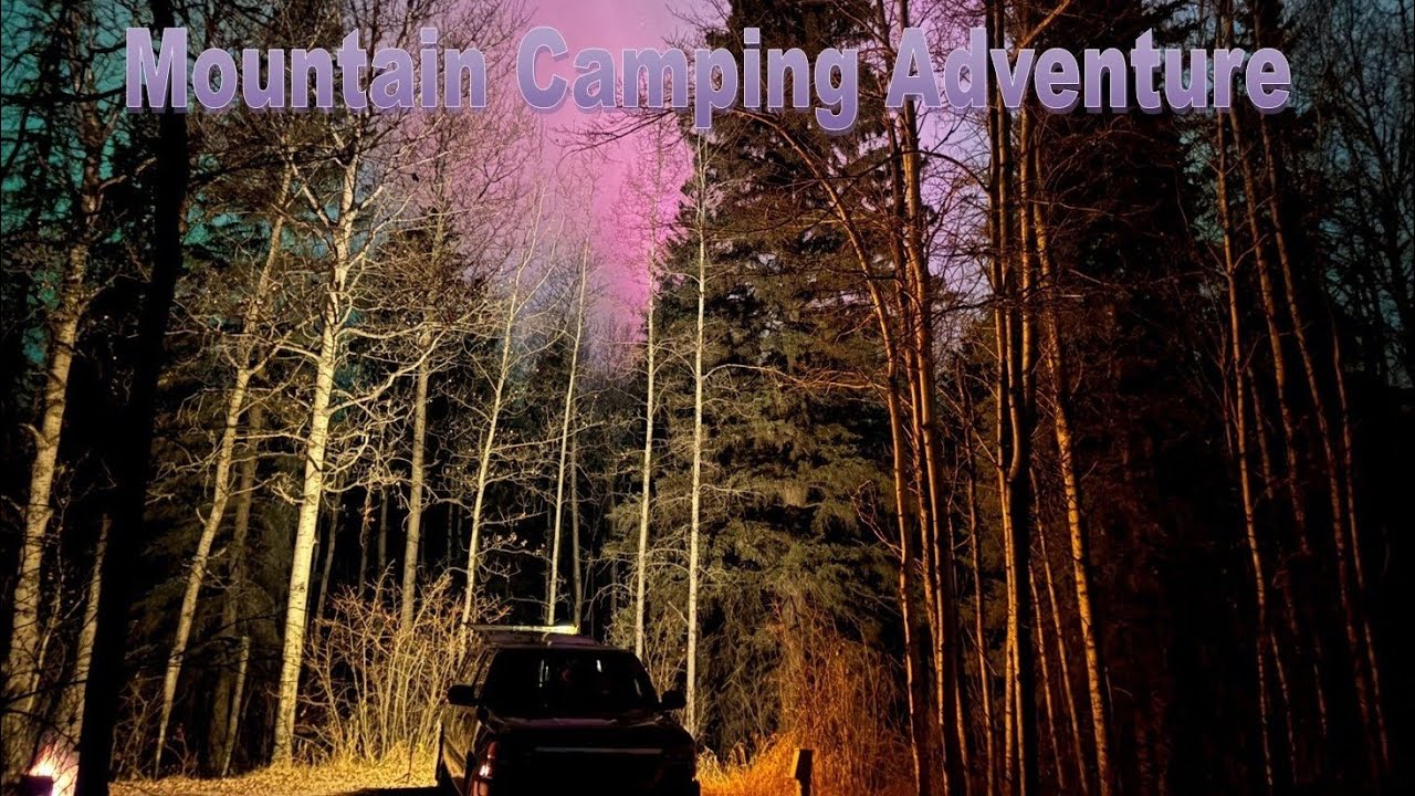 Mountain Hiking Camping Adventure