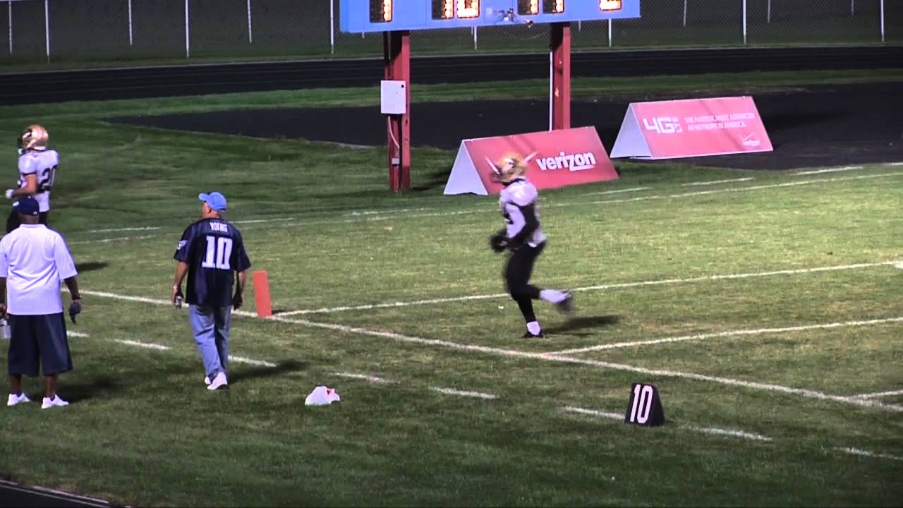 Oak Forest Football: Tevin Coleman saves a Touchdown and Bengals Win!