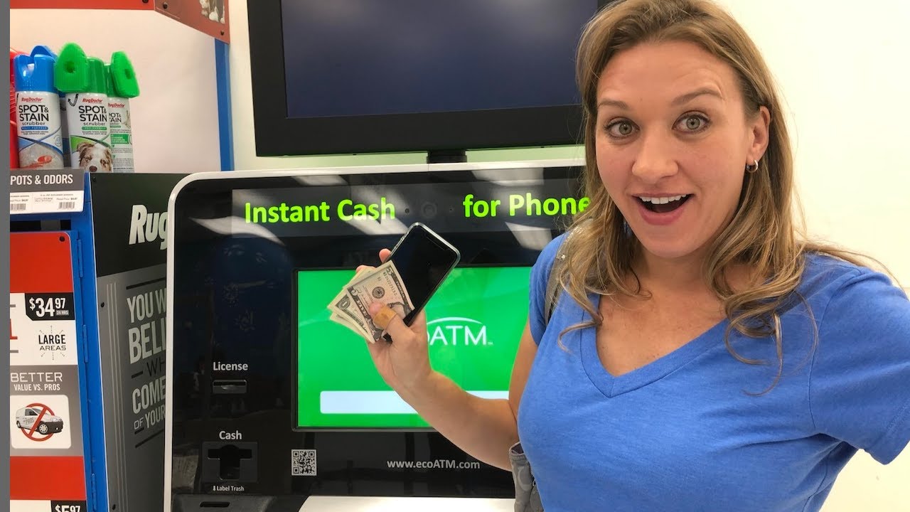 ПРОДАЕМ 15 НАШИХ iPhone В АВТОМАТЕ В WALMART