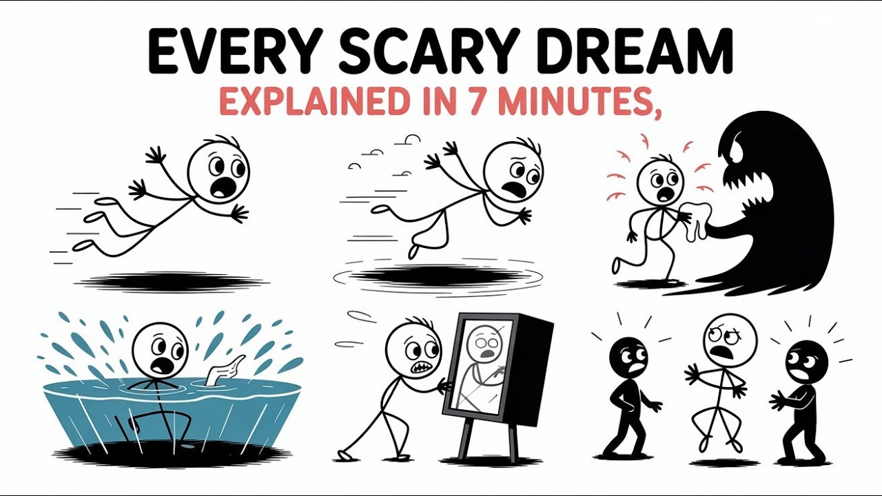 Every Scary Dream Explained in 7 Minutes You Should Never Ignore