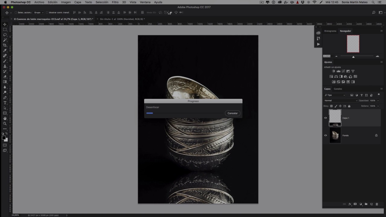 Cómo crear reflejos con Photoshop